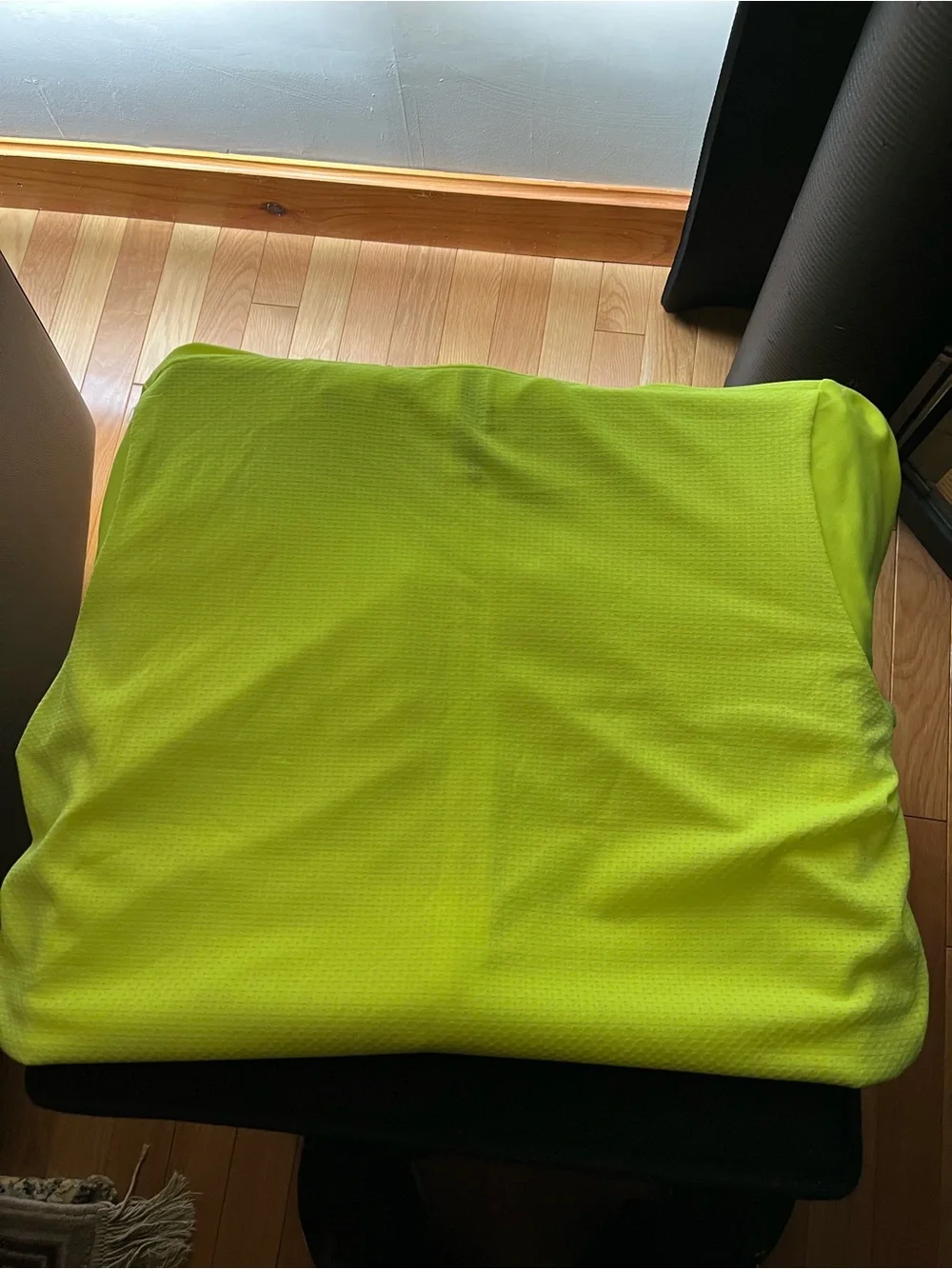 Nike Dri-Fit Neon Yellow Zip-Up Hooded Jacket